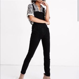 Madewell skinny overalls in lunar wash sold out